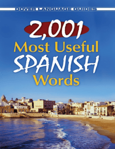 Rich Results on Google's SERP when searching for '2,001 Most Useful Spanish Words Book'